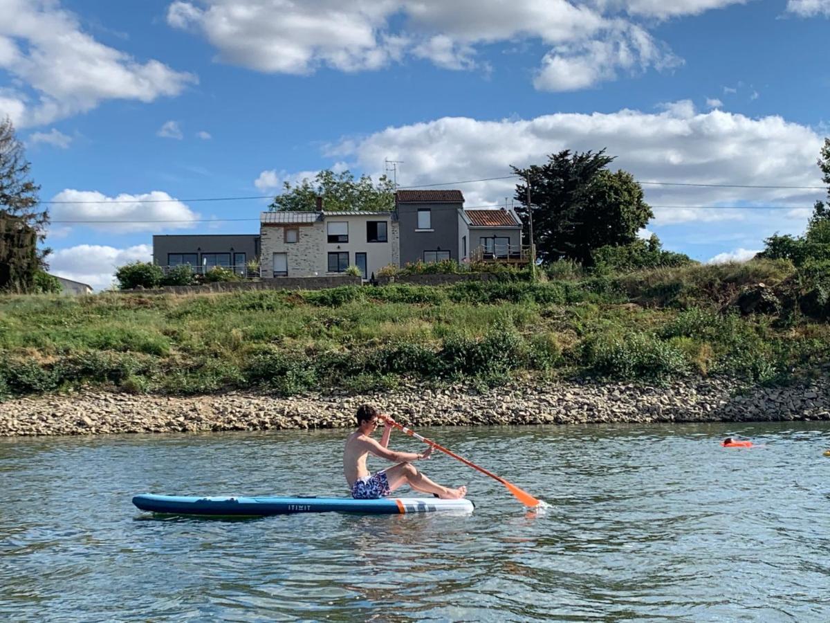 Maisons Au Bord De La Loire - Maison Paradis & Maison Bonheur Au 248 Riverside Le Fosse-Neuf Eksteriør bilde