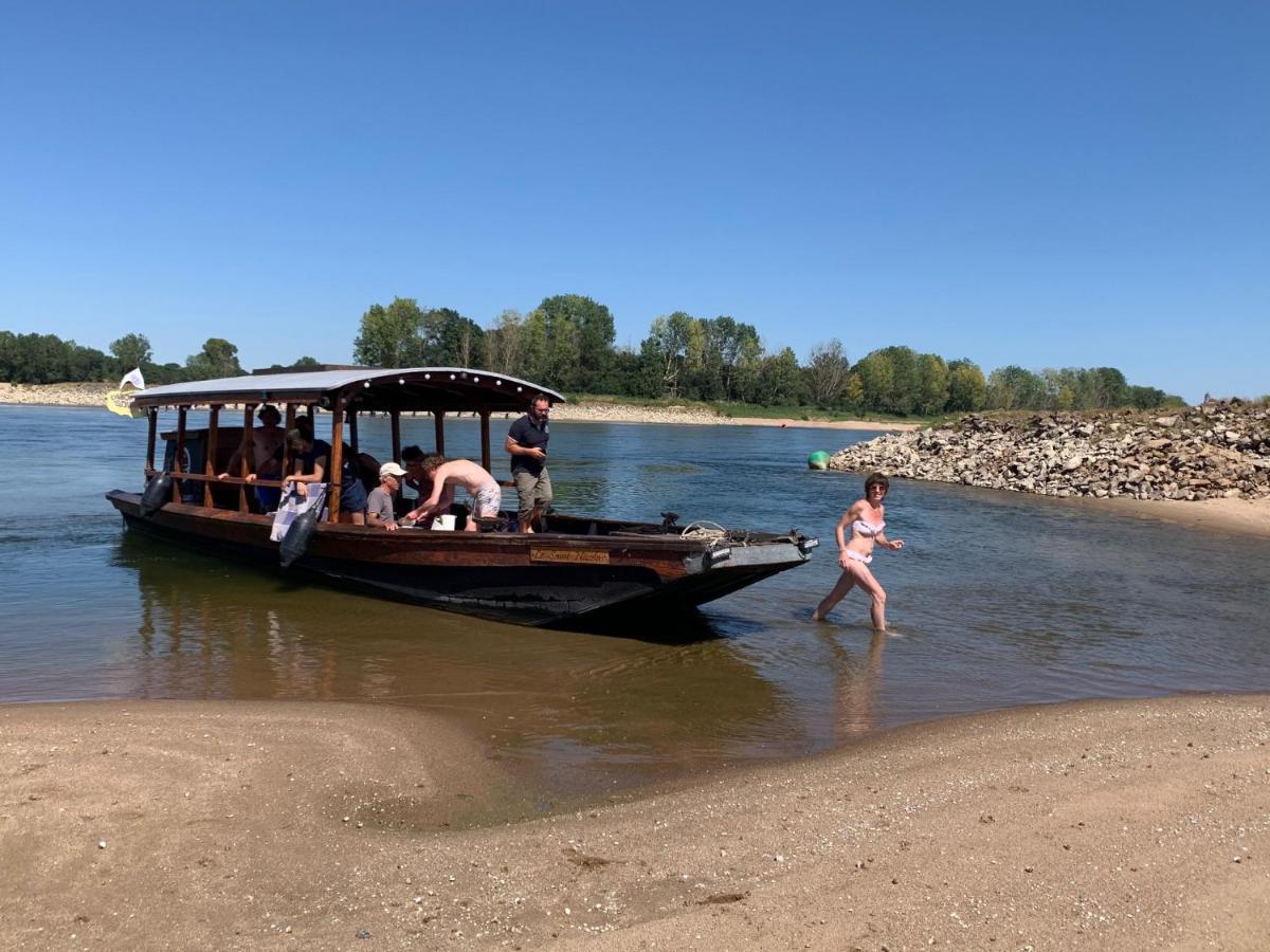 Maisons Au Bord De La Loire - Maison Paradis & Maison Bonheur Au 248 Riverside Le Fosse-Neuf Eksteriør bilde